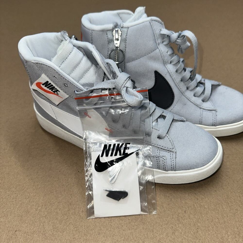 Nike Blazer Mid Rebel Wolf Grey BQ4022-006 Women’s Size 7